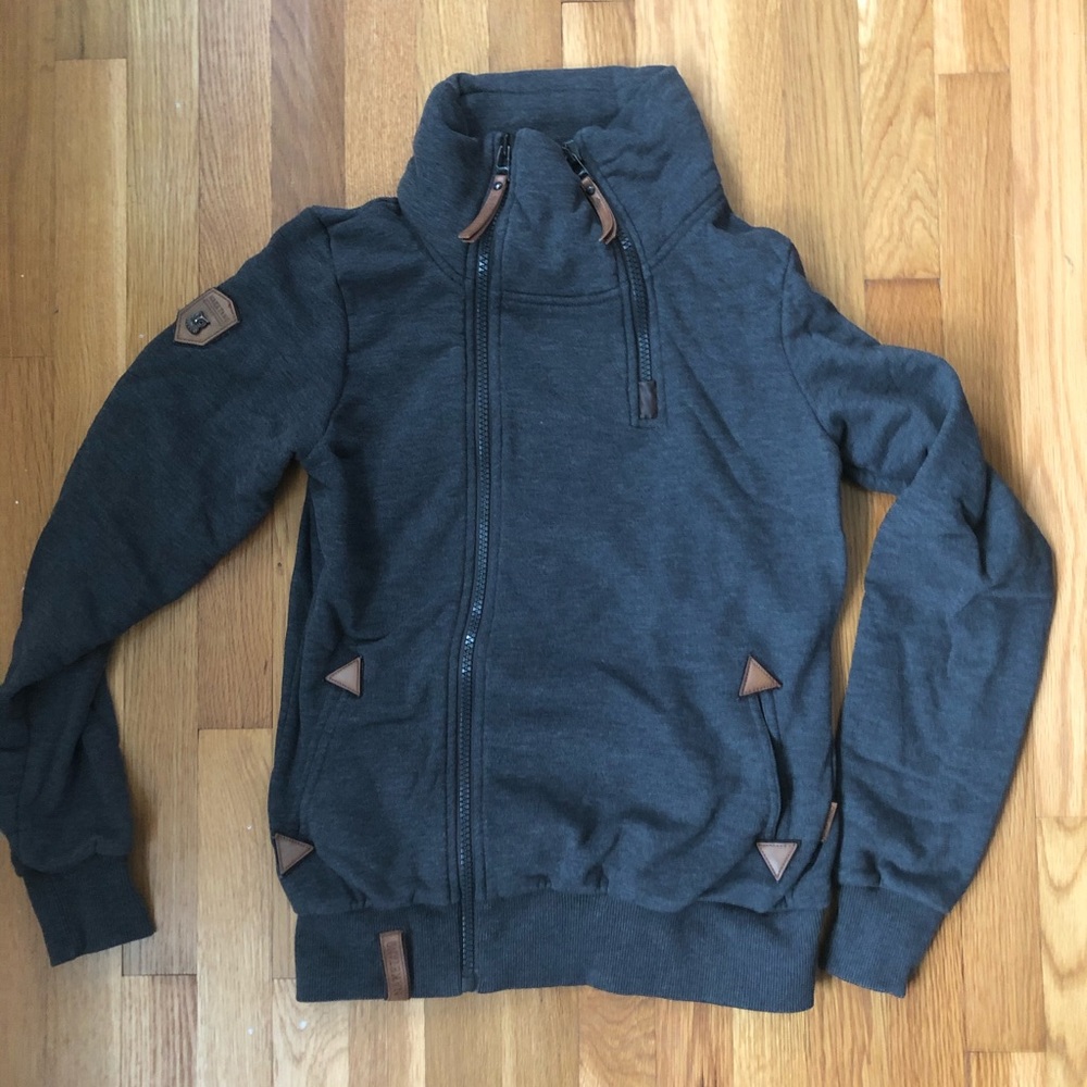 Naketano zip up sweatshirt